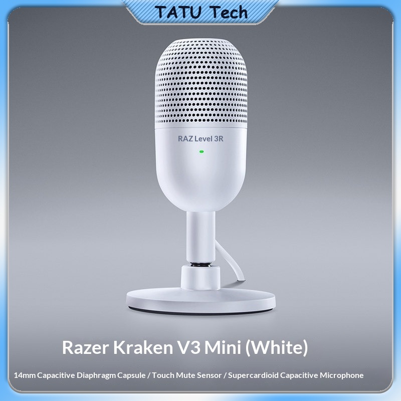Pc Gaming Video - Microfone Condensador USB Razer Seiren V3