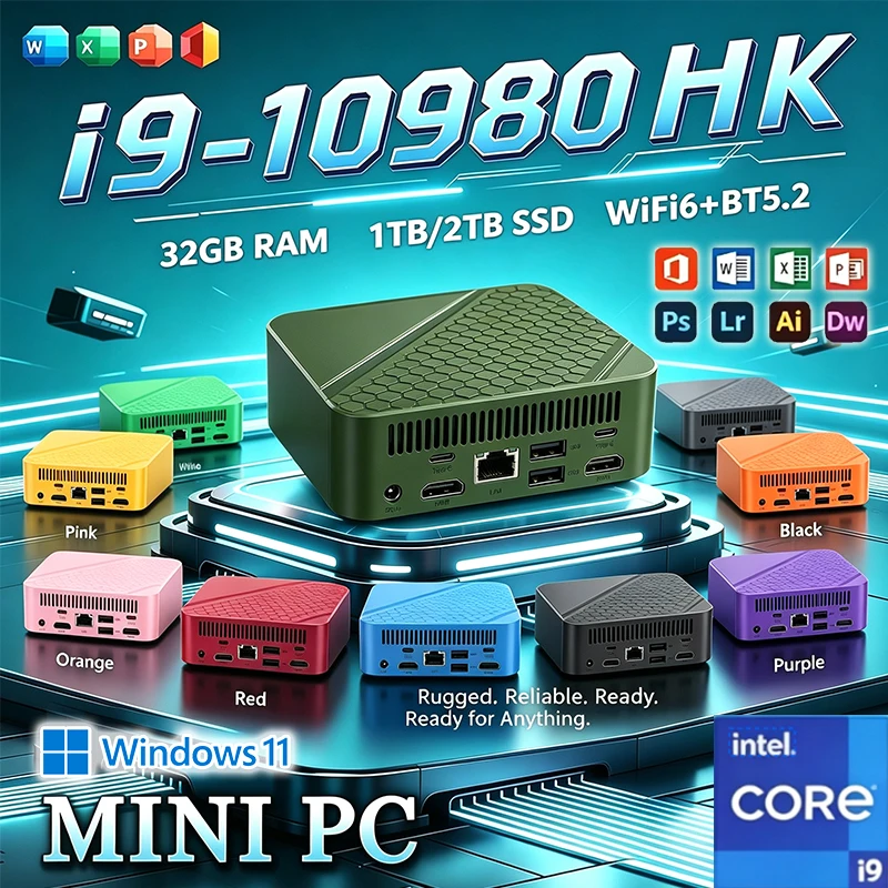 Pc Gaming Used - Mini PC para jogos Intel Core