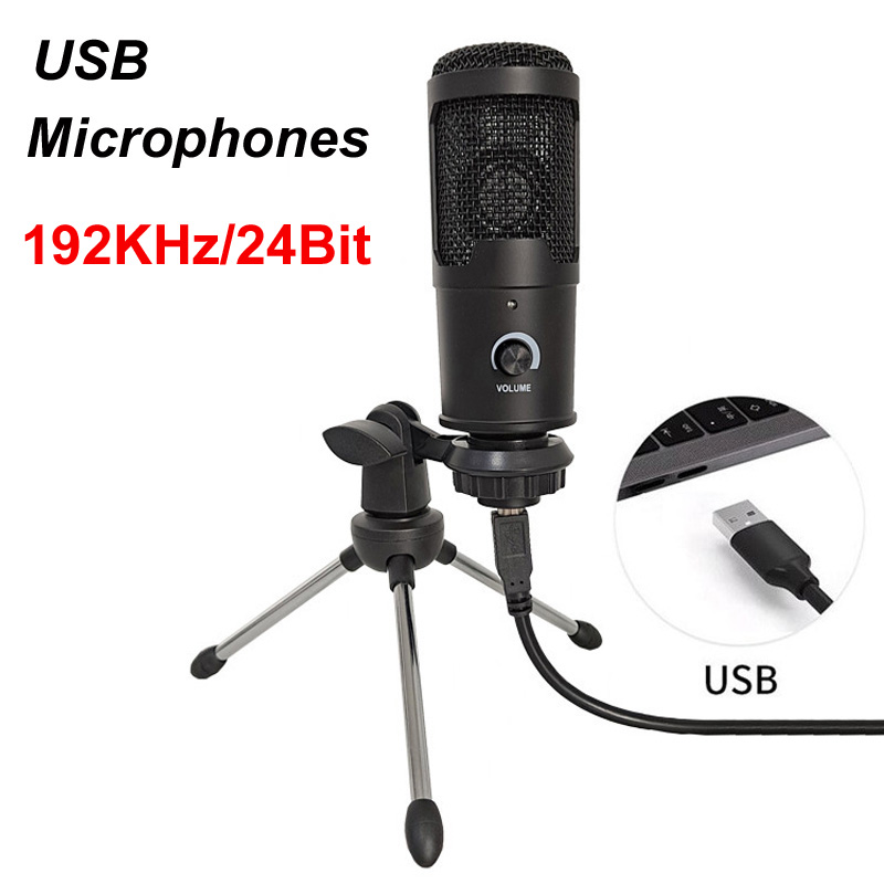 Pc Gaming Youtube - Microfones Condensadores USB, Microfone para PC,