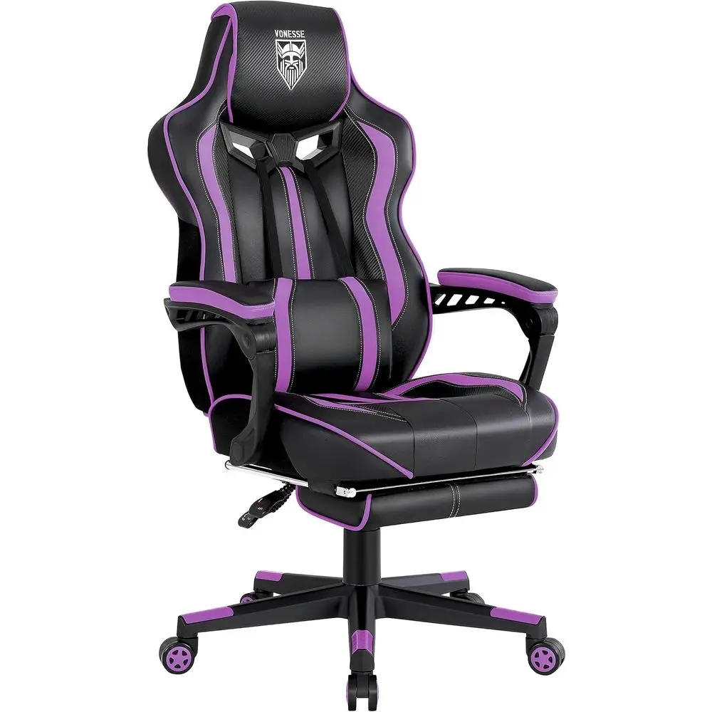 Pc Gaming Usa - Cadeira de Jogos Ergonômica Reclinável para