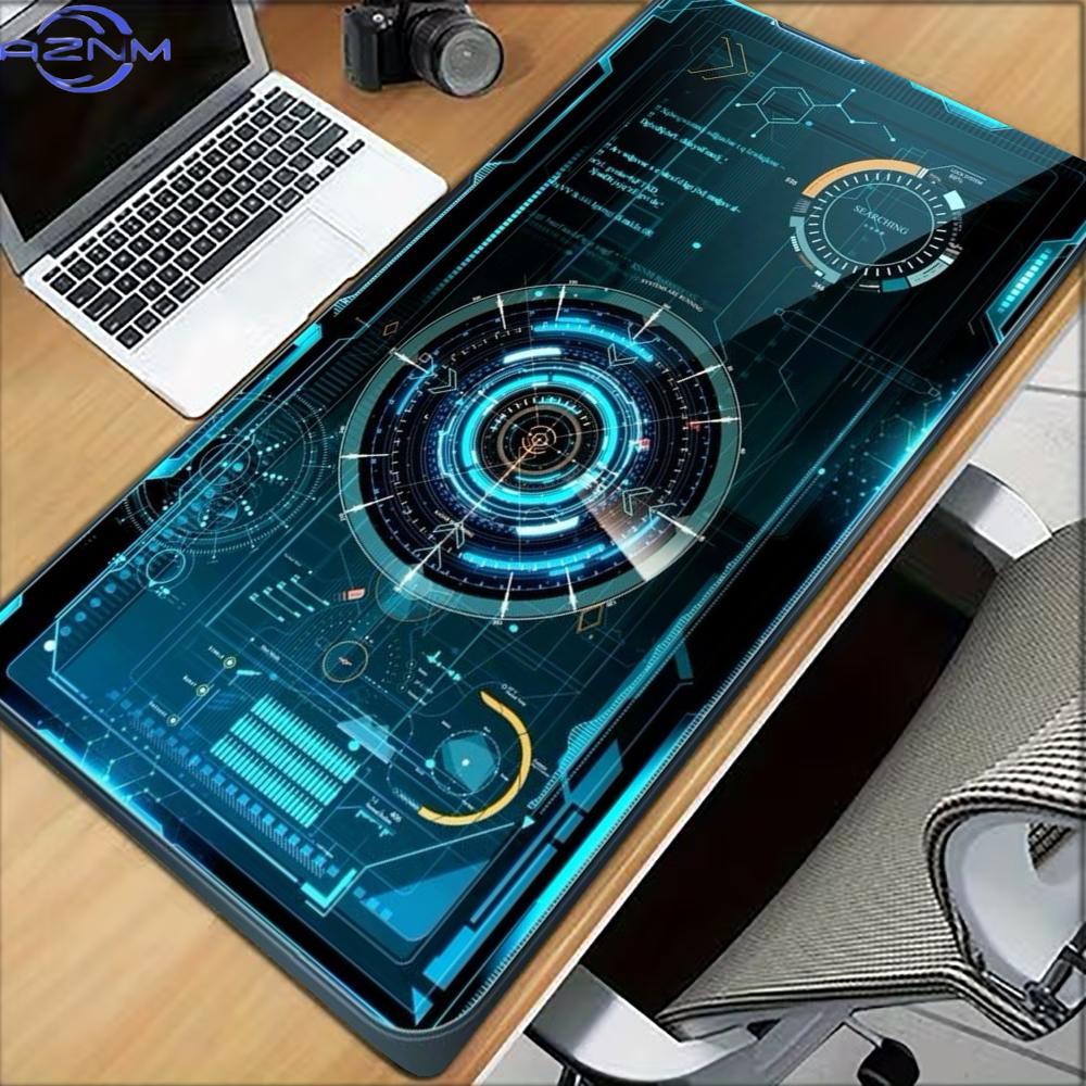 Pc Gaming Used - Mousepad Gamer Sci-Fi Tech com Base