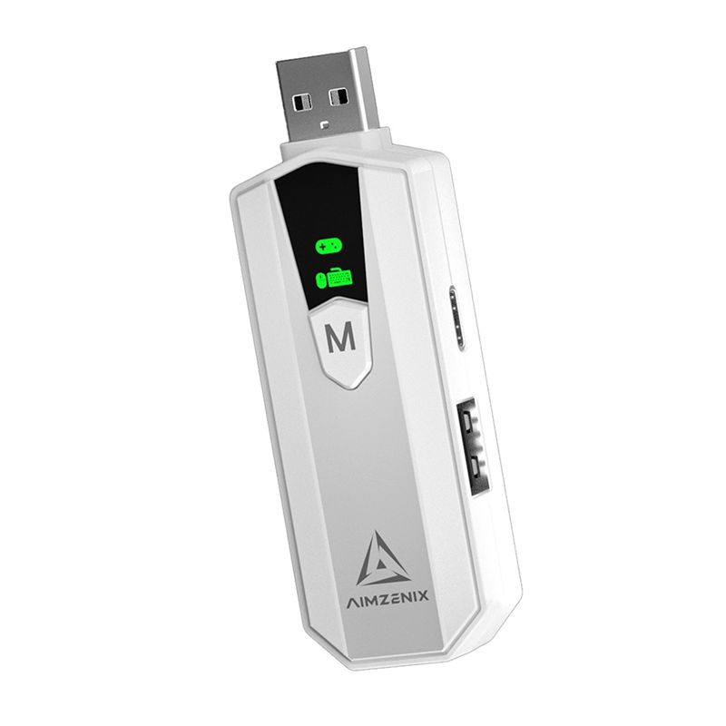 Pc Gaming Used - AIMZENIX AX200PRO Adaptador Conversor K&M para