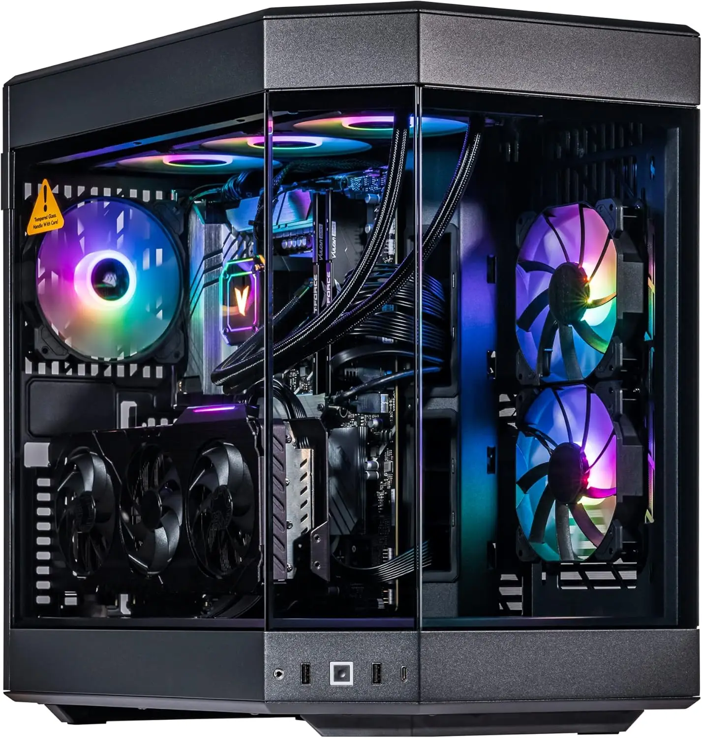 Pc Gaming Y60 - PC de jogos Velztorm Black Praetix