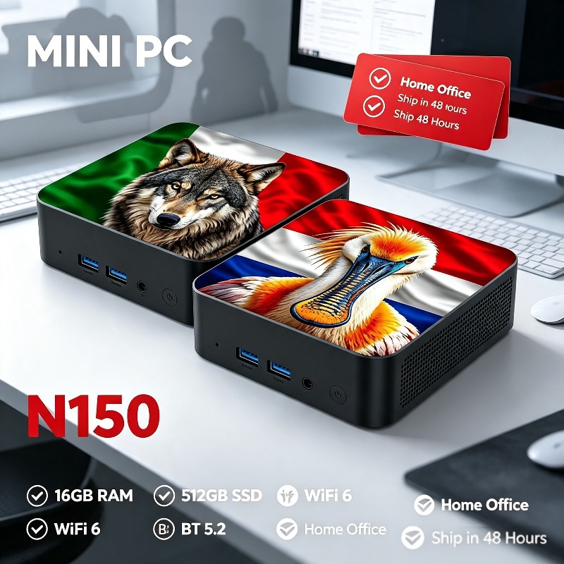 Pc Gaming Usa - Novo Mini PC Intel Core N150