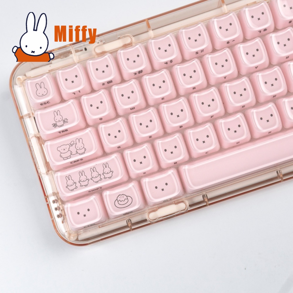 Teclas Kawaii Miffy: Keycaps d - Pc Gaming Used avaliação e preço