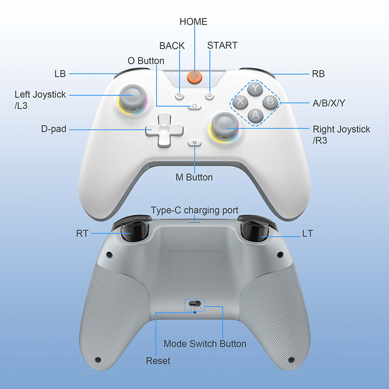 EasySMX X05 Controle PC Sem Fi - Pc Gaming Used avaliação e preço