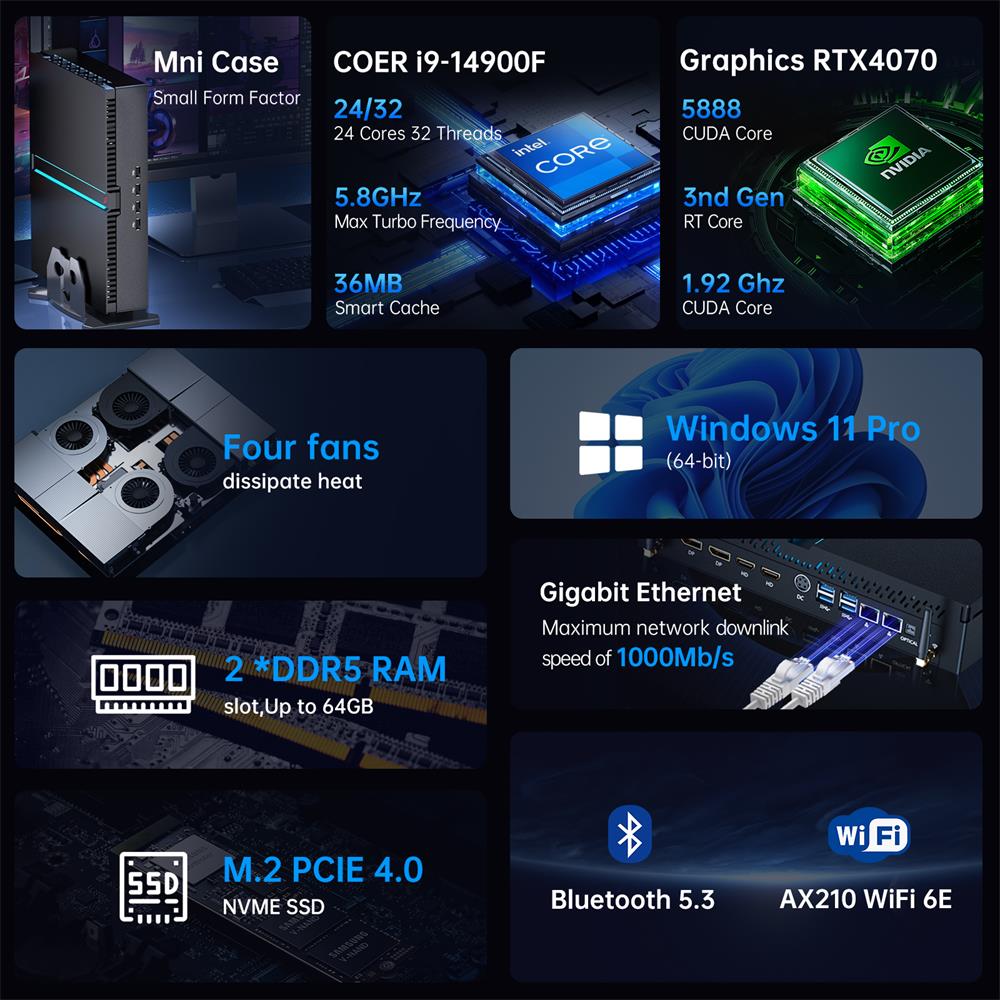 Msecore MV300 14ª Geração Inte - Pc Gaming Core I5 avaliação e preço