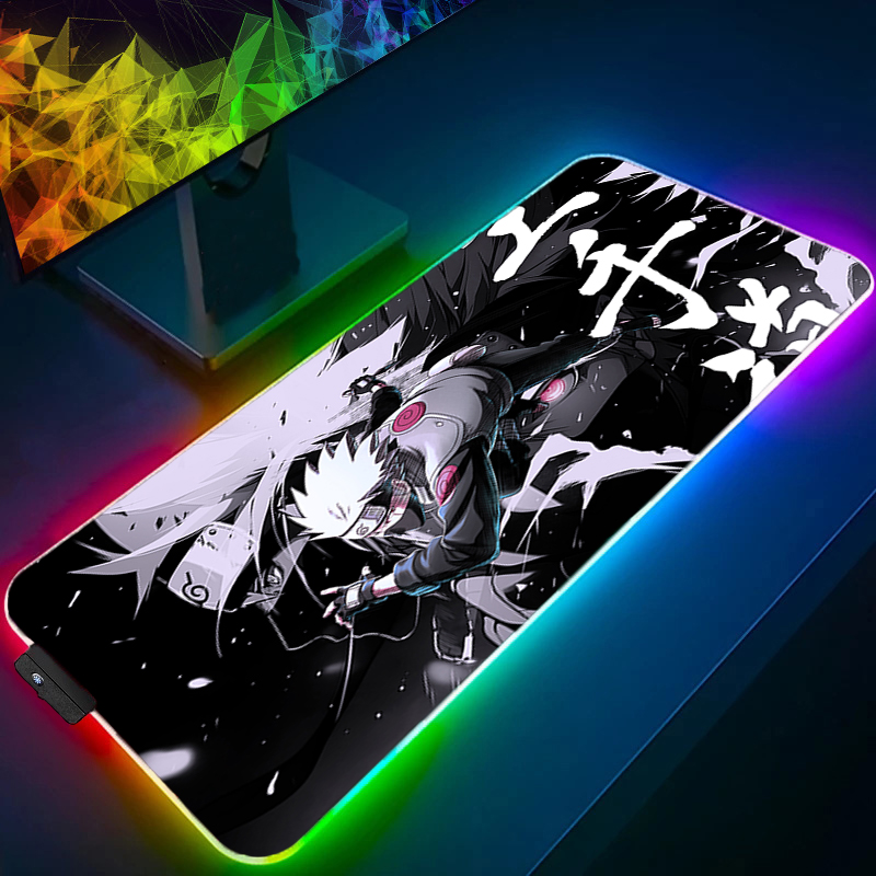 Mouse Pad RGB Naruto Kakashi H - Pc Gaming Naruto avaliação e preço
