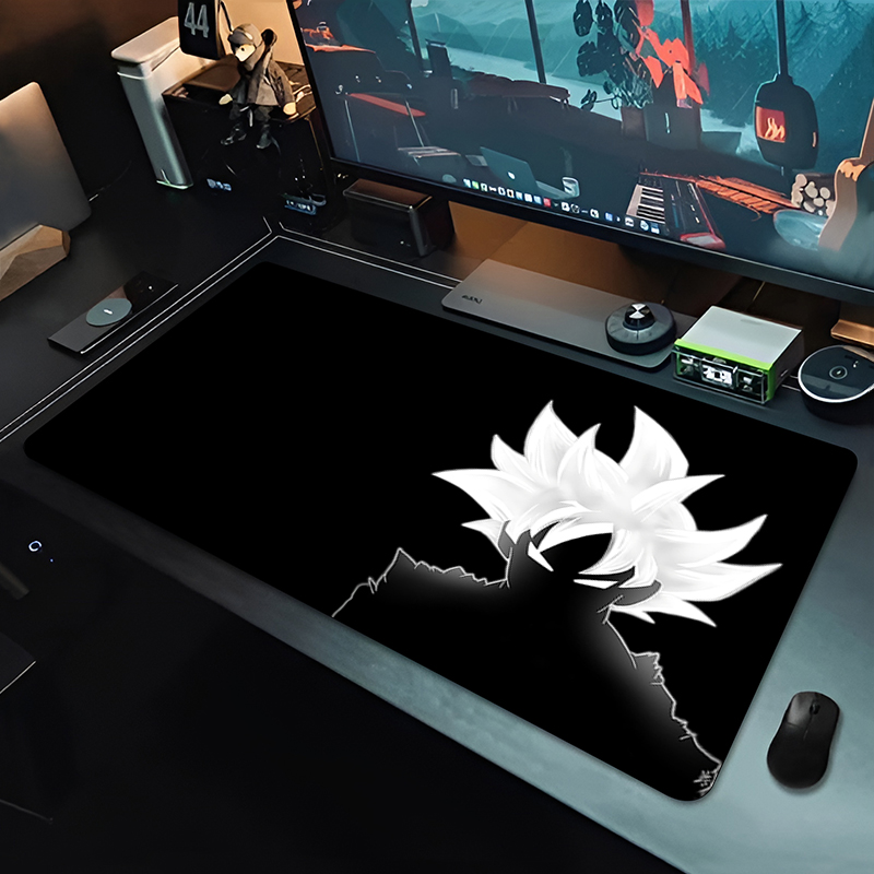 Mouse Pad Grande DBZ Black Ani - Pc Gaming Used avaliação e preço