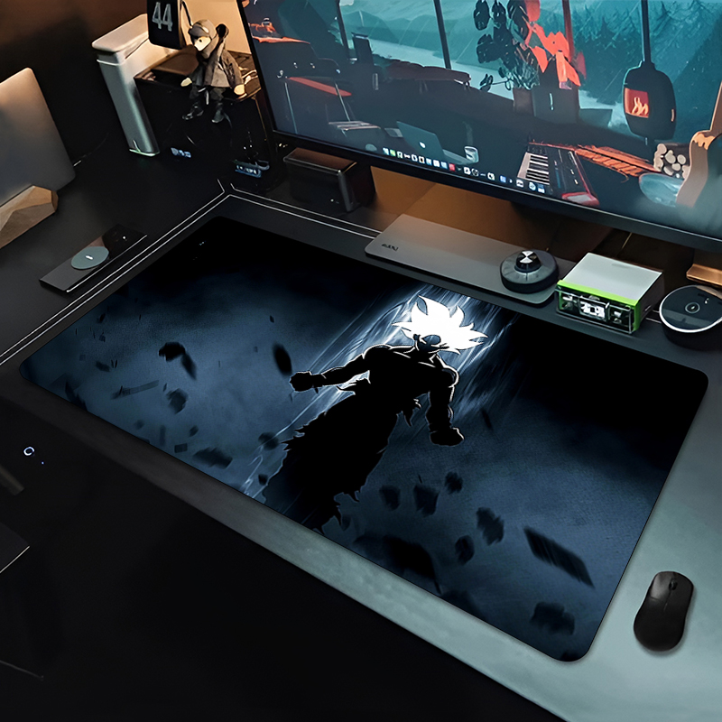 Mouse Pad Grande DBZ Black Ani - Pc Gaming Used avaliação e preço