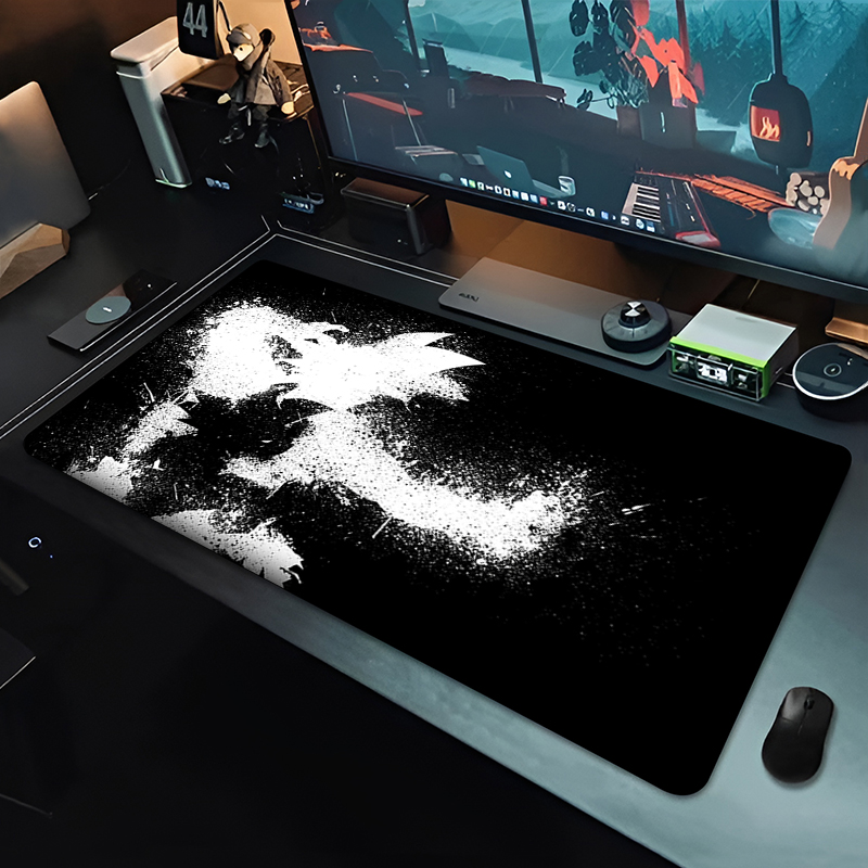 Mouse Pad Grande DBZ Black Ani - Pc Gaming Used avaliação e preço