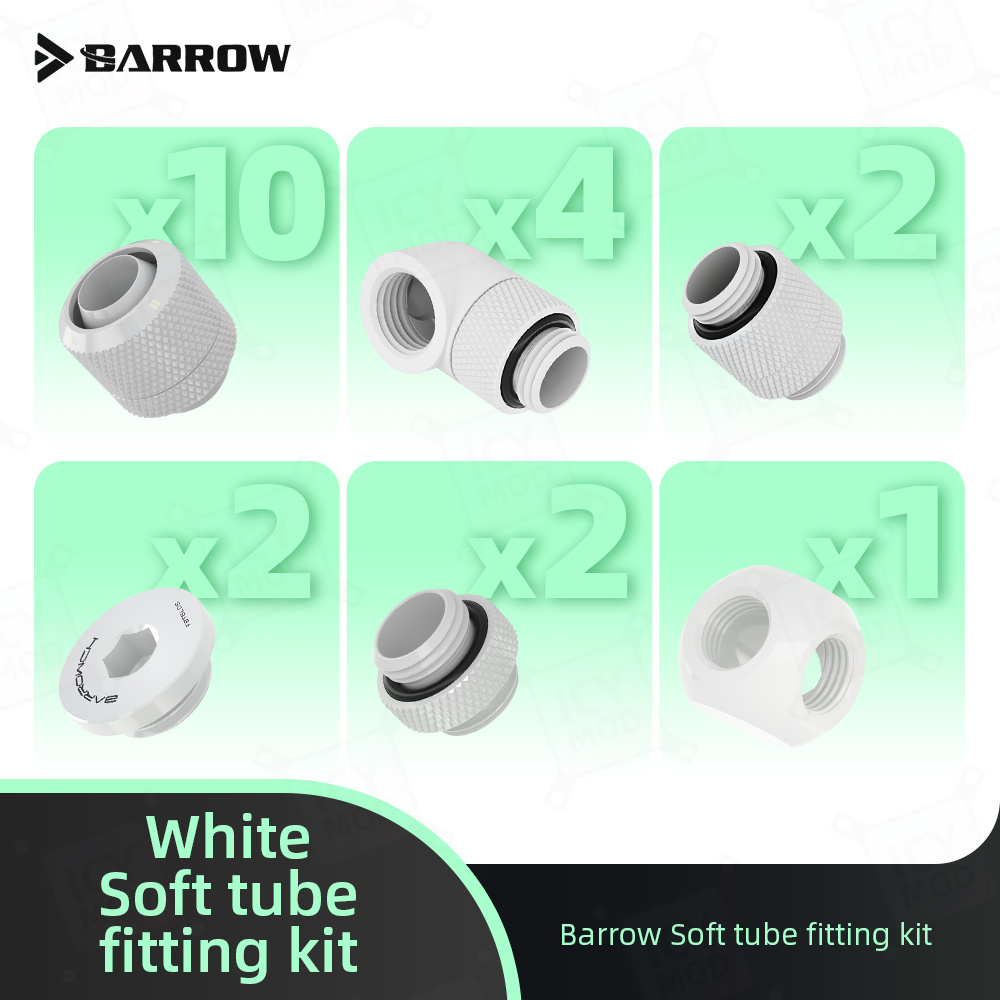 Kit de Conectores de Tubo Flex - Pc Gaming Youtube avaliação e preço