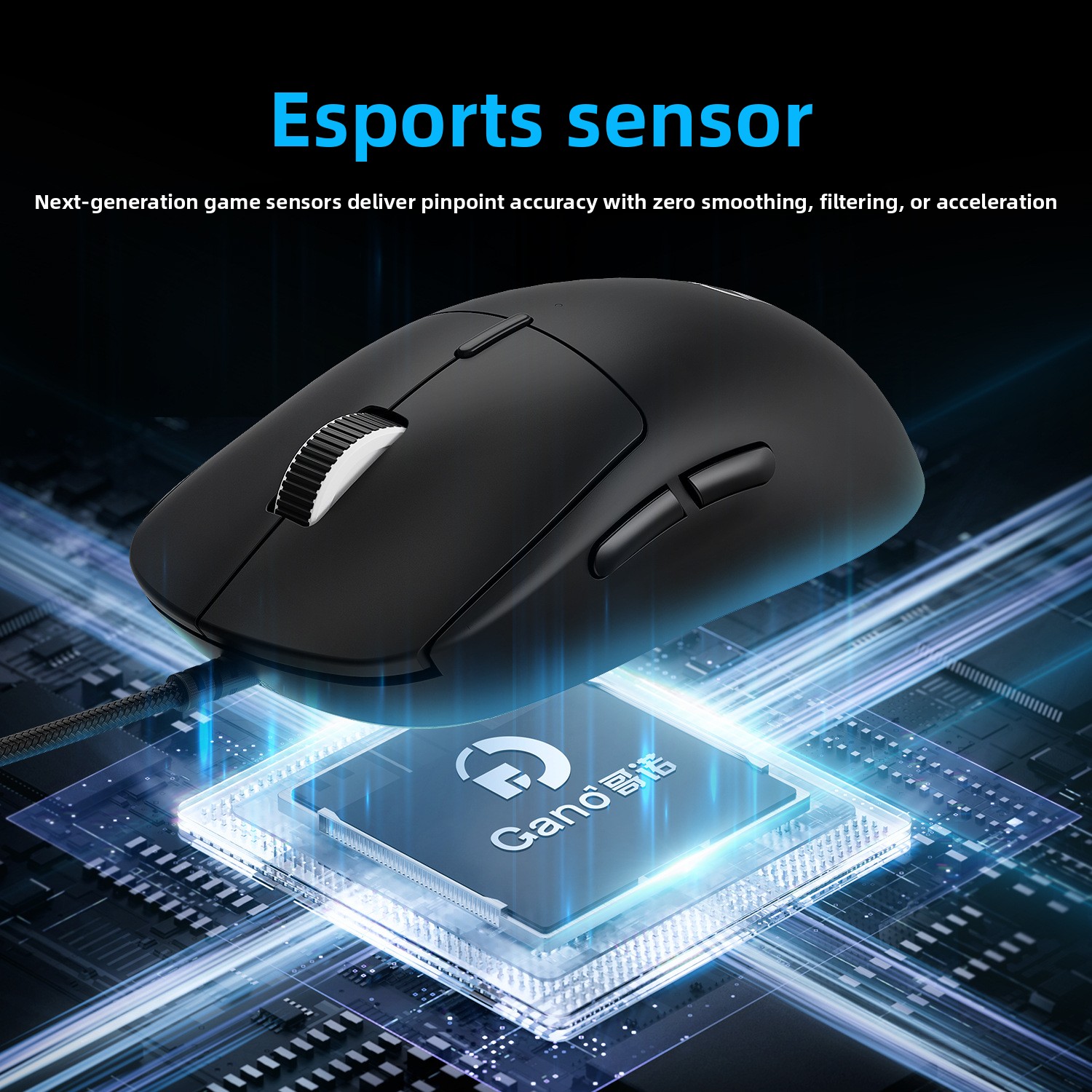 Mouse Sem Fio GPW-Y PAW3395 Le - Pc Gaming Y60 avaliação e preço