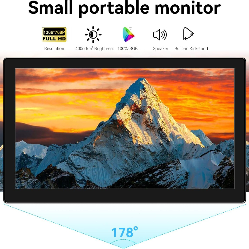 Monitor touchscreen pequeno de - Pc Gaming On Mobile avaliação e preço