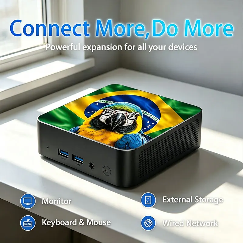 Mini PC com Bandeira do Novo M - Pc Gaming Usa avaliação e preço