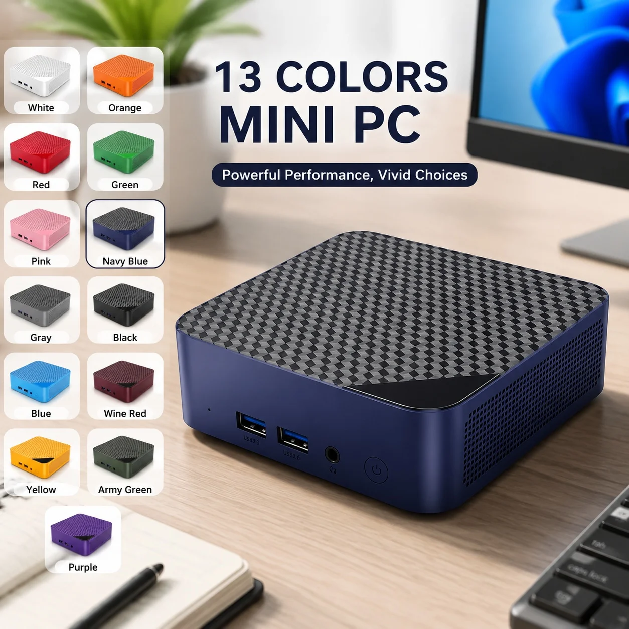Mini PC portátil Intel Core N1 - Pc Gaming Video avaliação e preço