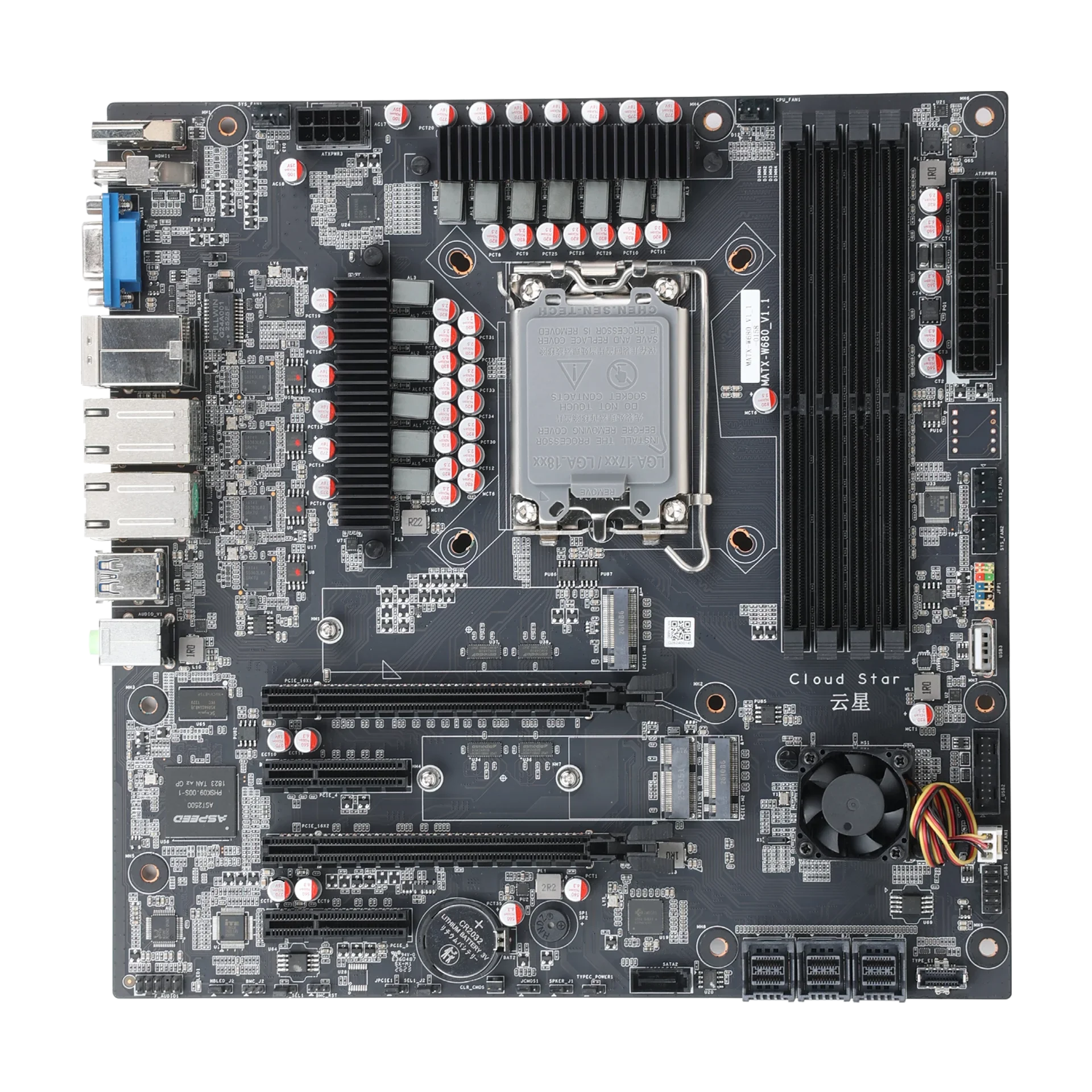 Placa-mãe NAS W680 LGA1700 com - Pc Gaming I7 14Th Gen avaliação e preço