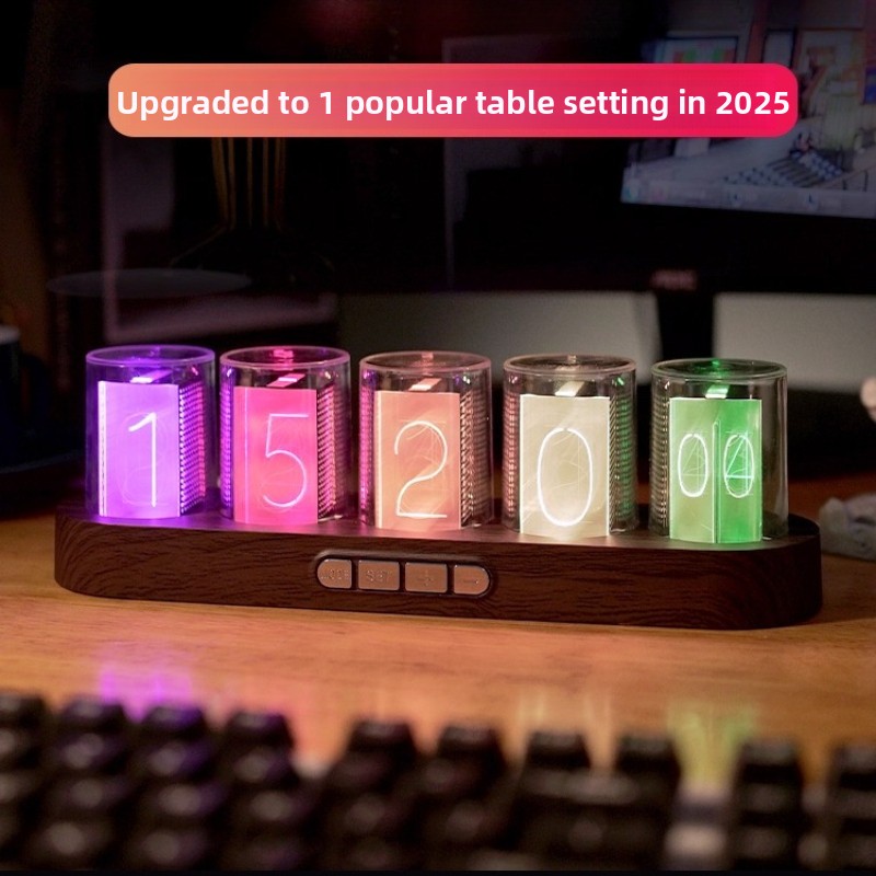 Relógio Digital RGB para Deskt - Pc Gaming Youtube avaliação e preço