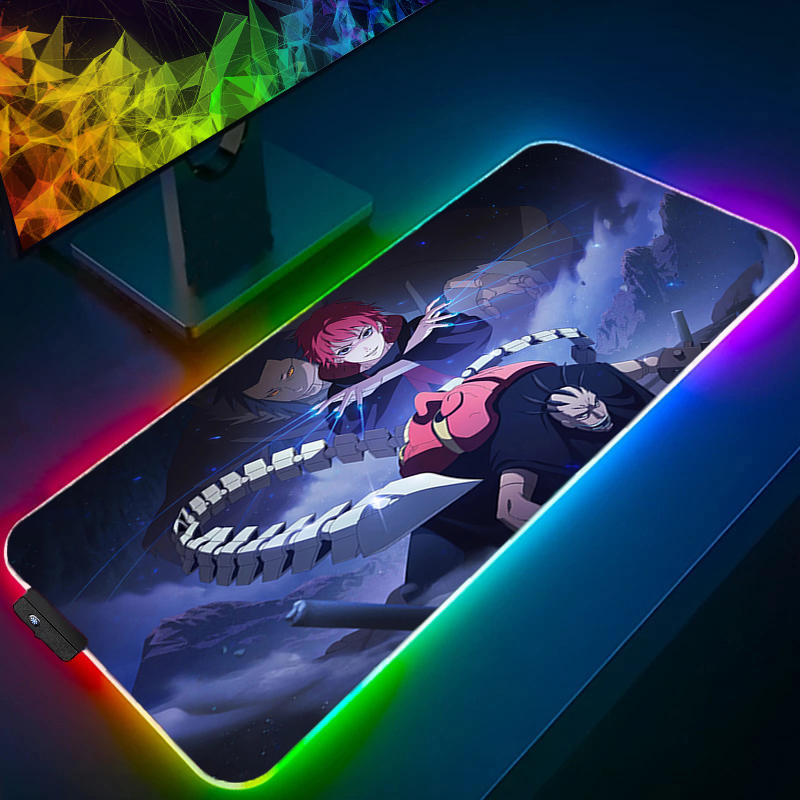 Mouse Pad Grande RGB para Jogo - Pc Gaming Naruto avaliação e preço