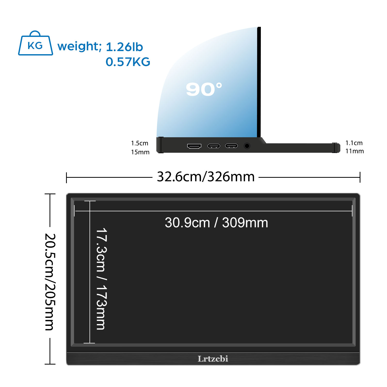1920*1080 monitor portátil de  - Pc Gaming On Mobile avaliação e preço