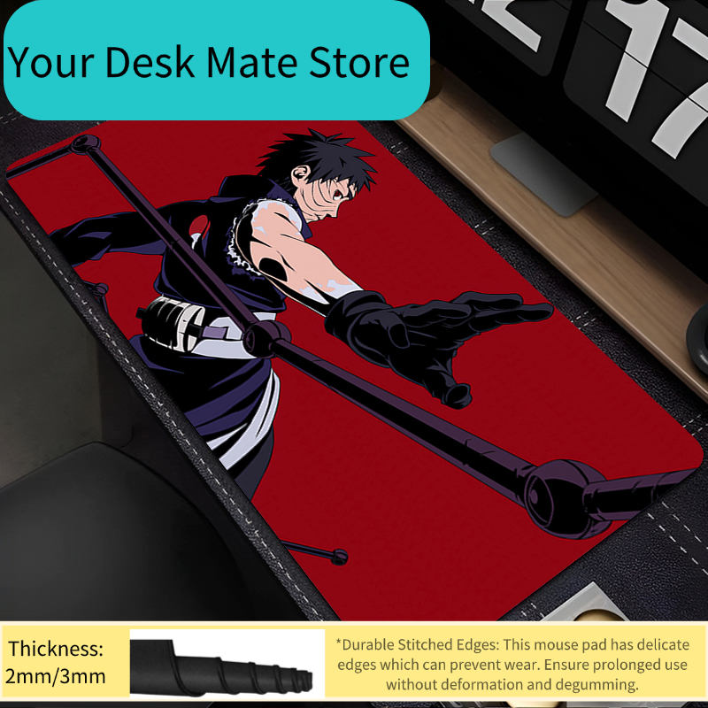 Mouse Pad Anime Naruto Obito U - Pc Gaming Naruto avaliação e preço