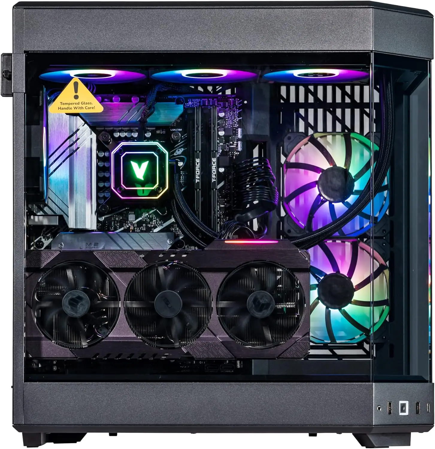 PC de jogos Velztorm Black Pra - Pc Gaming Y60 avaliação e preço