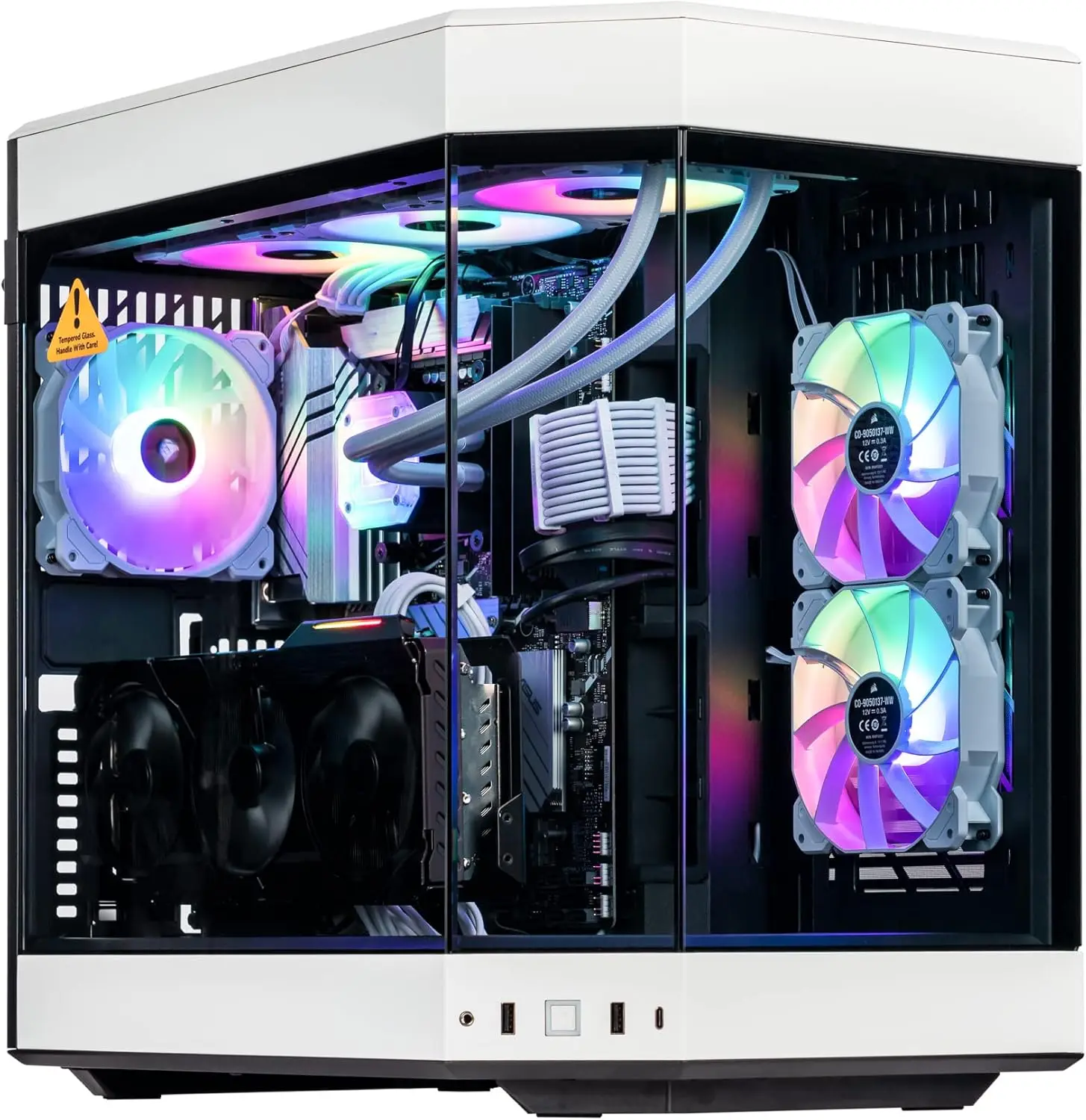 PC de jogos Velztorm White Pra - Pc Gaming Y60 avaliação e preço