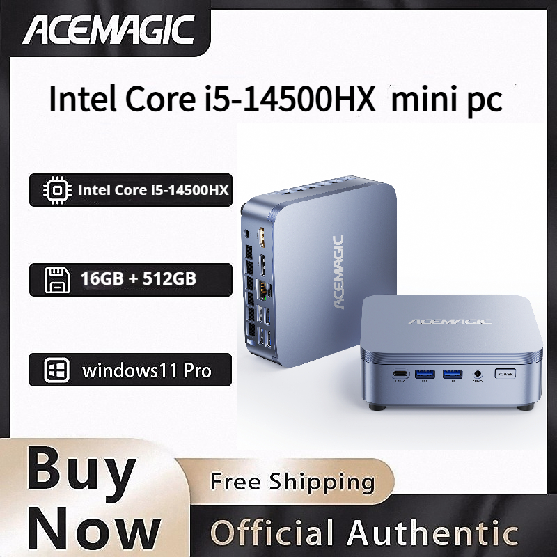 Mini PC ACEMAGIC Intel Core I5 - Pc Gaming Core I5 avaliação e preço