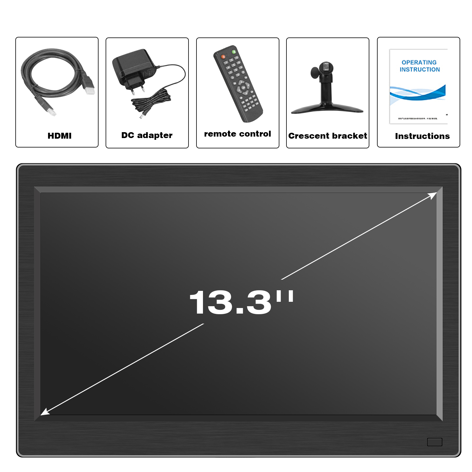 Monitor Portátil BNC de 13,3 P - Pc Gaming On Mobile avaliação e preço